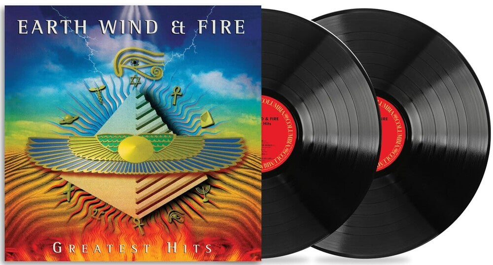 the album cover for Earth, Wind & Fire - Greatest Hits