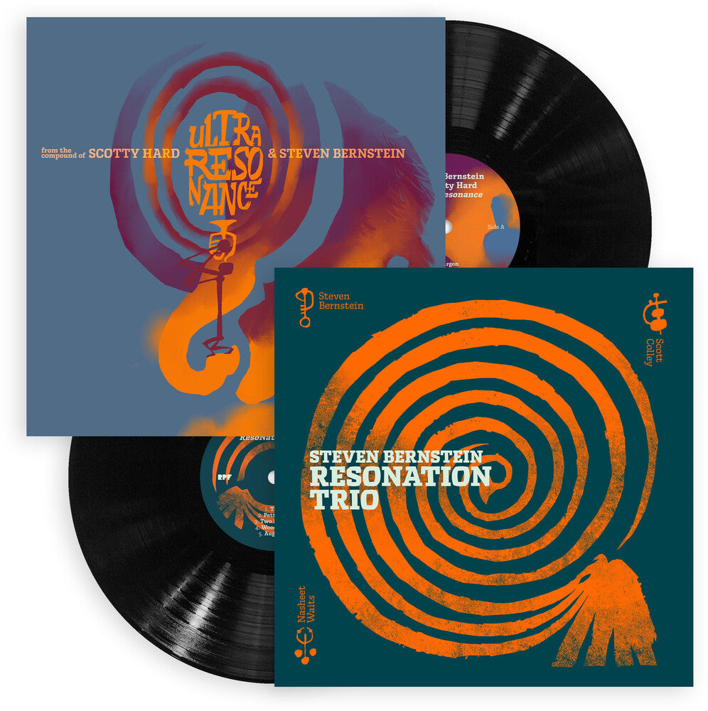 the album cover for Steven Bernstein - Resonation Trio / Ultra Resonance