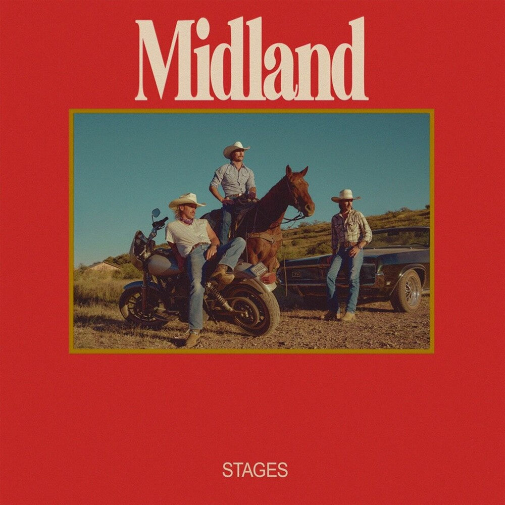 the album cover for Midland - Stages
