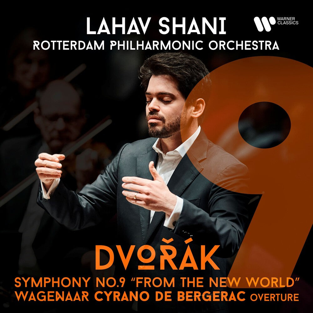 the album cover for Lahav Shani / Rotterdam Philharmonic - Dvorak: Symphony No. 9