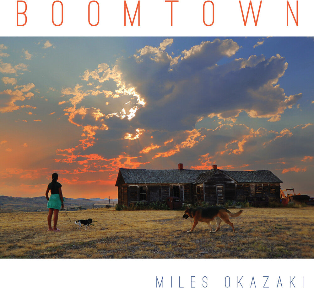 the album cover for Miles Okazaki - Boomtown