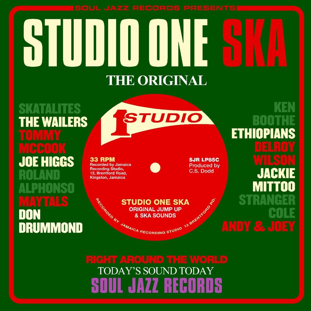 the album cover for Soul Jazz Records Presents - Studio One Ska