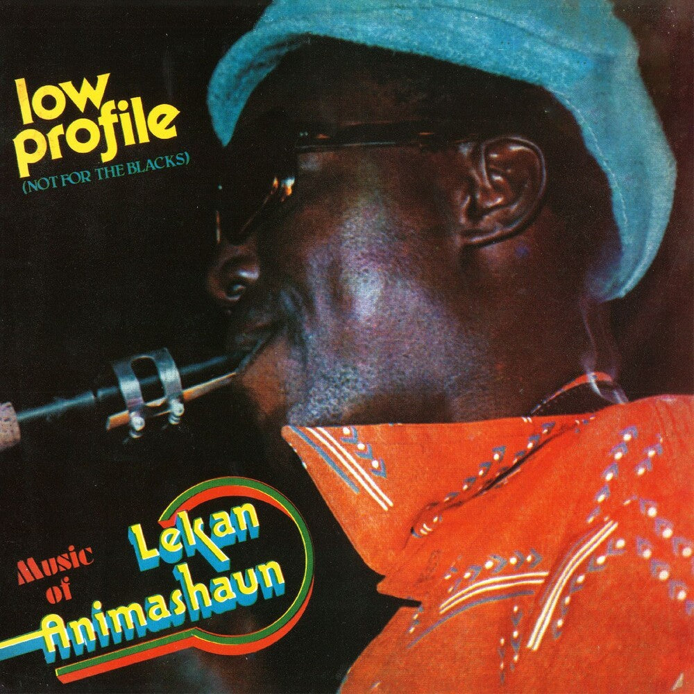 the album cover for Lekan Animashaun - Low Profile - Not For The Blacks