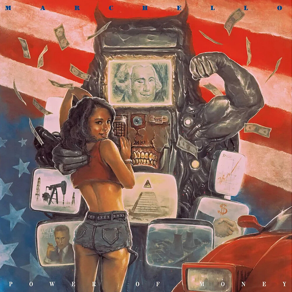 the album cover for Marchello - Power Of Money