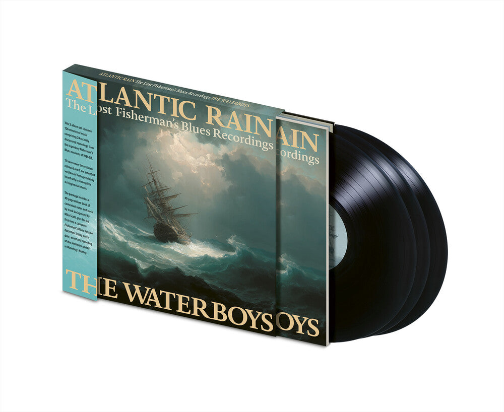 the album cover for Waterboys - Atlantic Rain: Lost Fisherman's