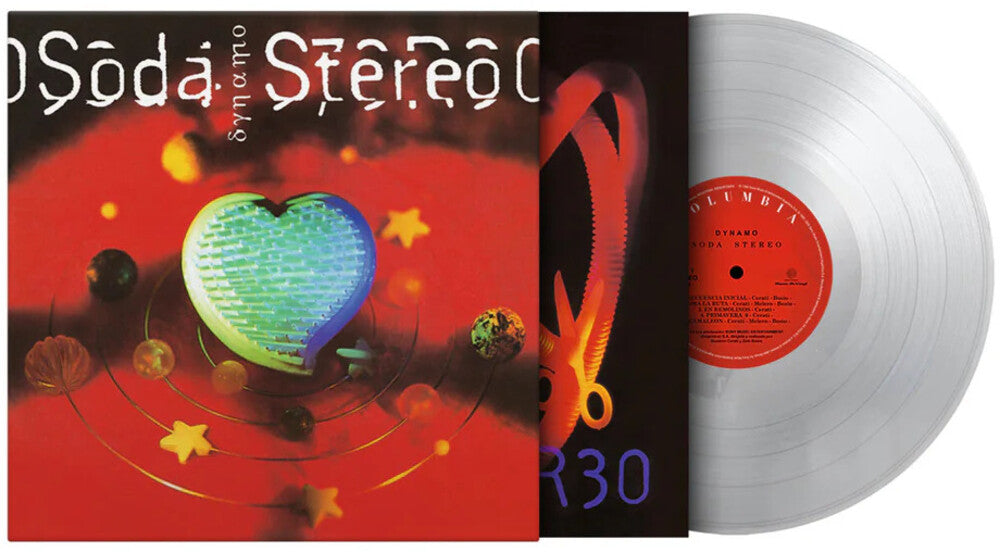 the album cover for "soda Stereo " - Dynamo (180g/white Vinyl/numbered)