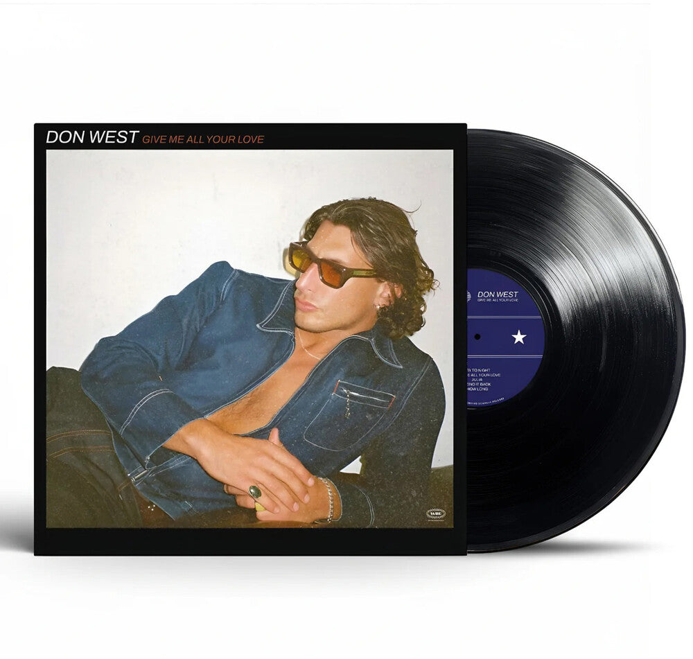 the album cover for Don West - Give Me All Your Love