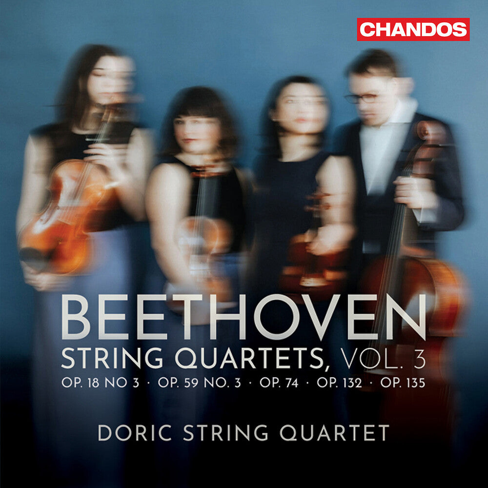 the album cover for Doric String Quartet - Beethoven: String Quartets Vol. 3