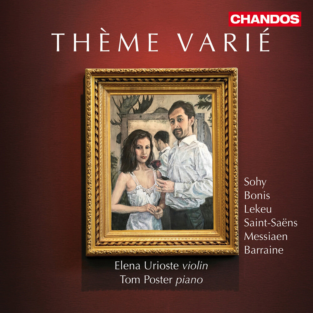 the album cover for Elena Urioste - Theme Varie