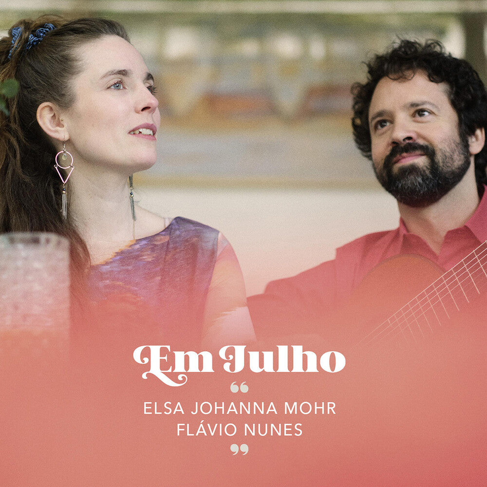 the album cover for Elsa Mohr Johanna - Em Julho