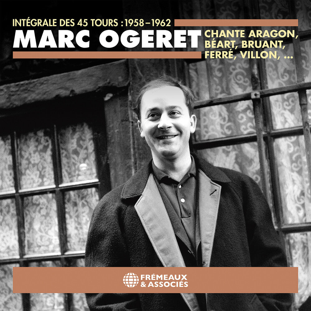 the album cover for Marc Ogeret - Marc Ogeret Chante Aragon Beart Bruant Ferre