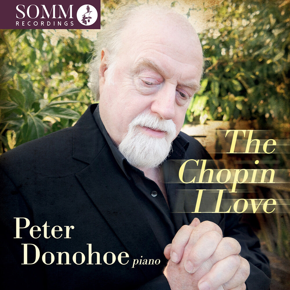 the album cover for Peter Donohoe - Chopin I Love