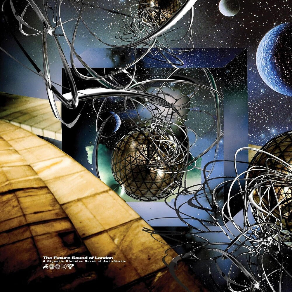 the album cover for Future Sound Of London - Gigantic Globular Burst Of Anti-Static (Uk)