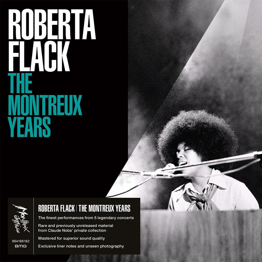 the album cover for Roberta Flack - Montreux Years
