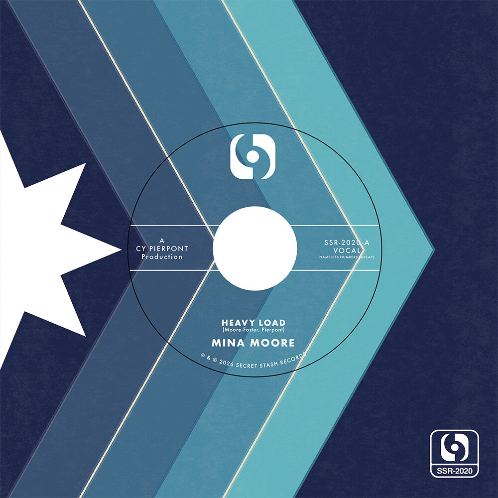 the album cover for Mina Moore - When The Spirit Says Sing b/w Heavy Load