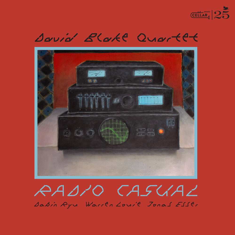 the album cover for David Blake - Radio Casual