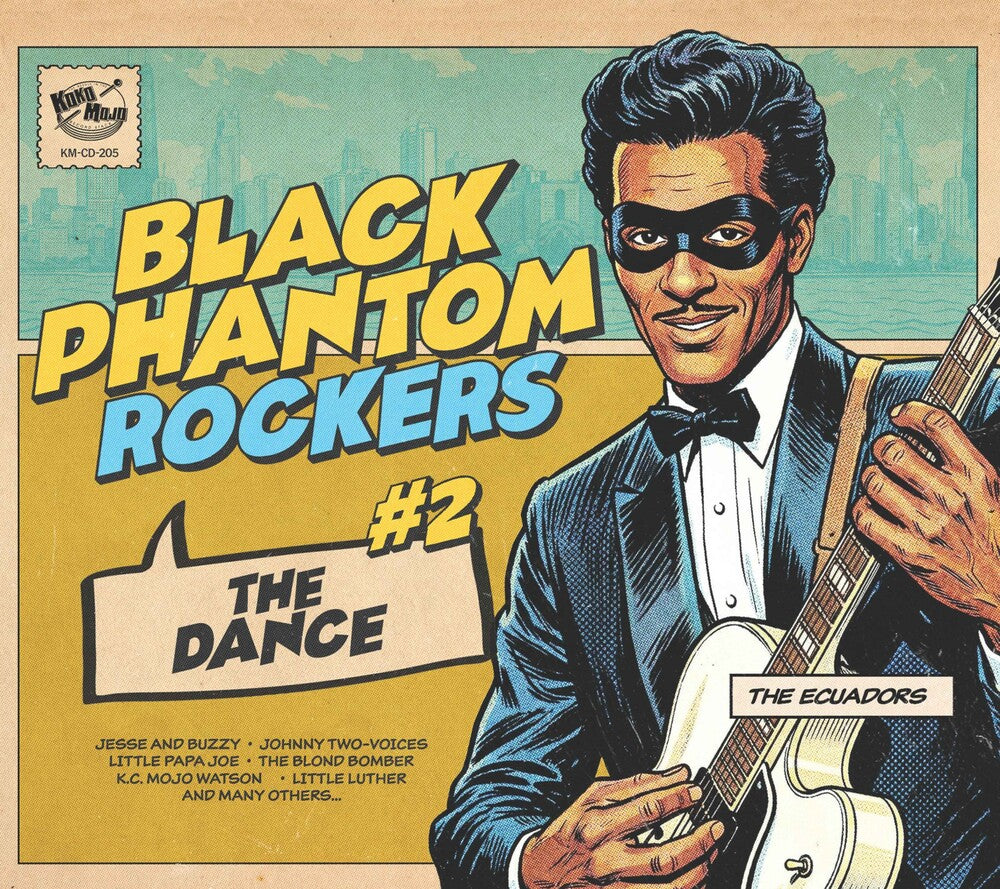 the album cover for Black Phantom Rockers 2 / Various - Black Phantom Rockers 2 / Various