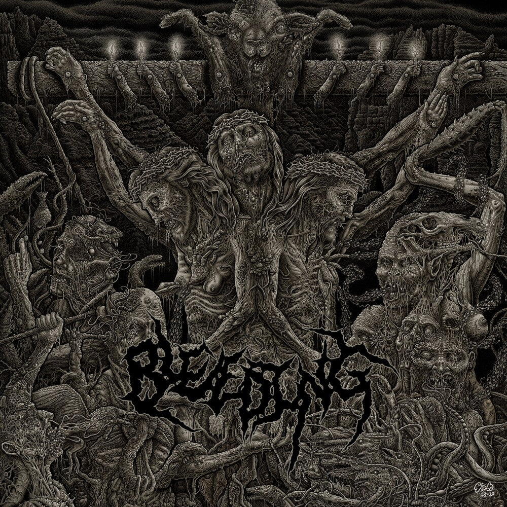 the album cover for Bleeding - Dispersed Blood Sustenance