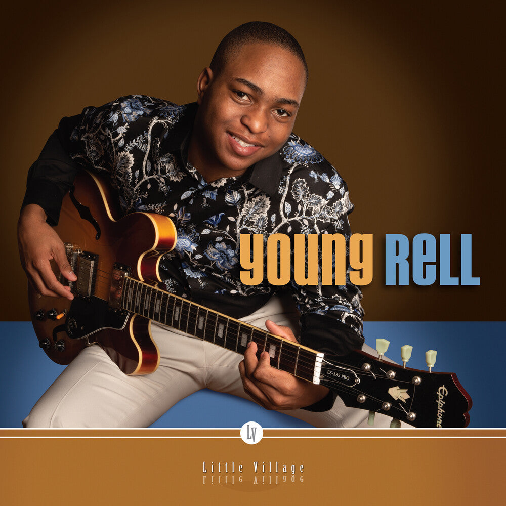 the album cover for Harrell Davenport 'young Rell' - Young Rell