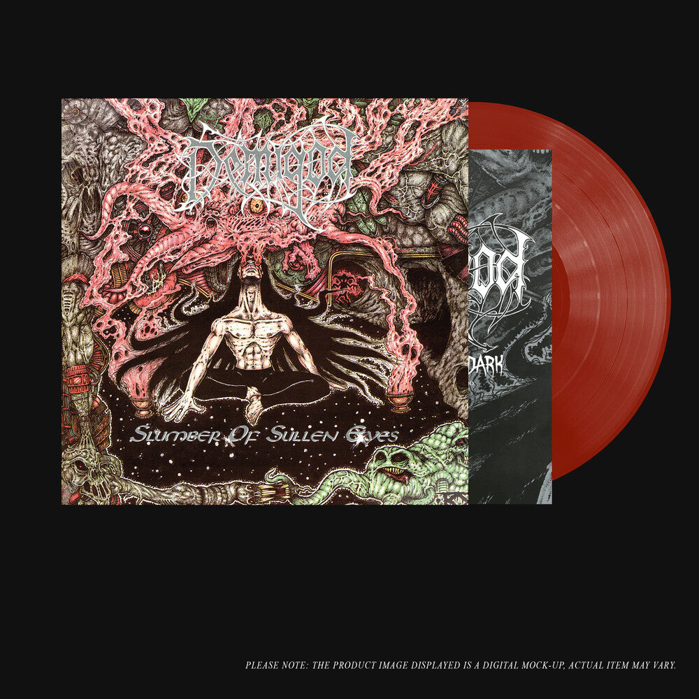 the album cover for Demigod - Slumber of Sullen Eyes