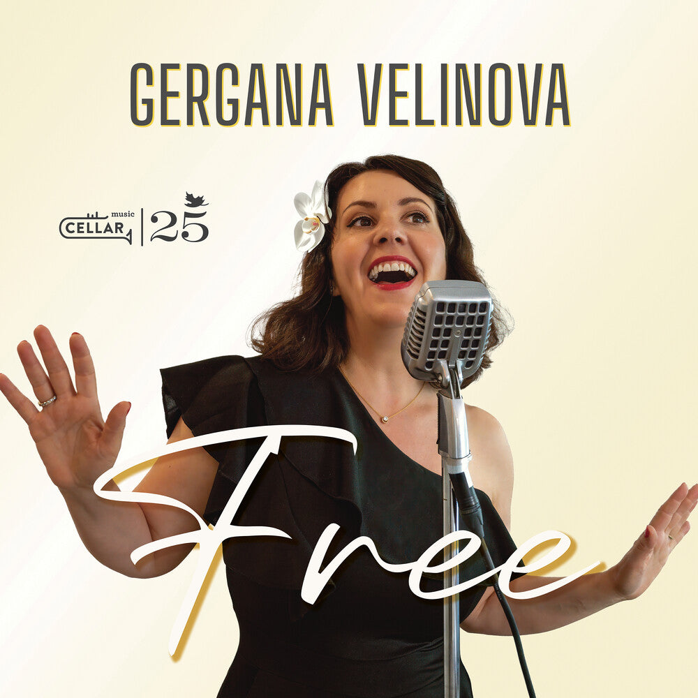 the album cover for Gergana Velinova - Free