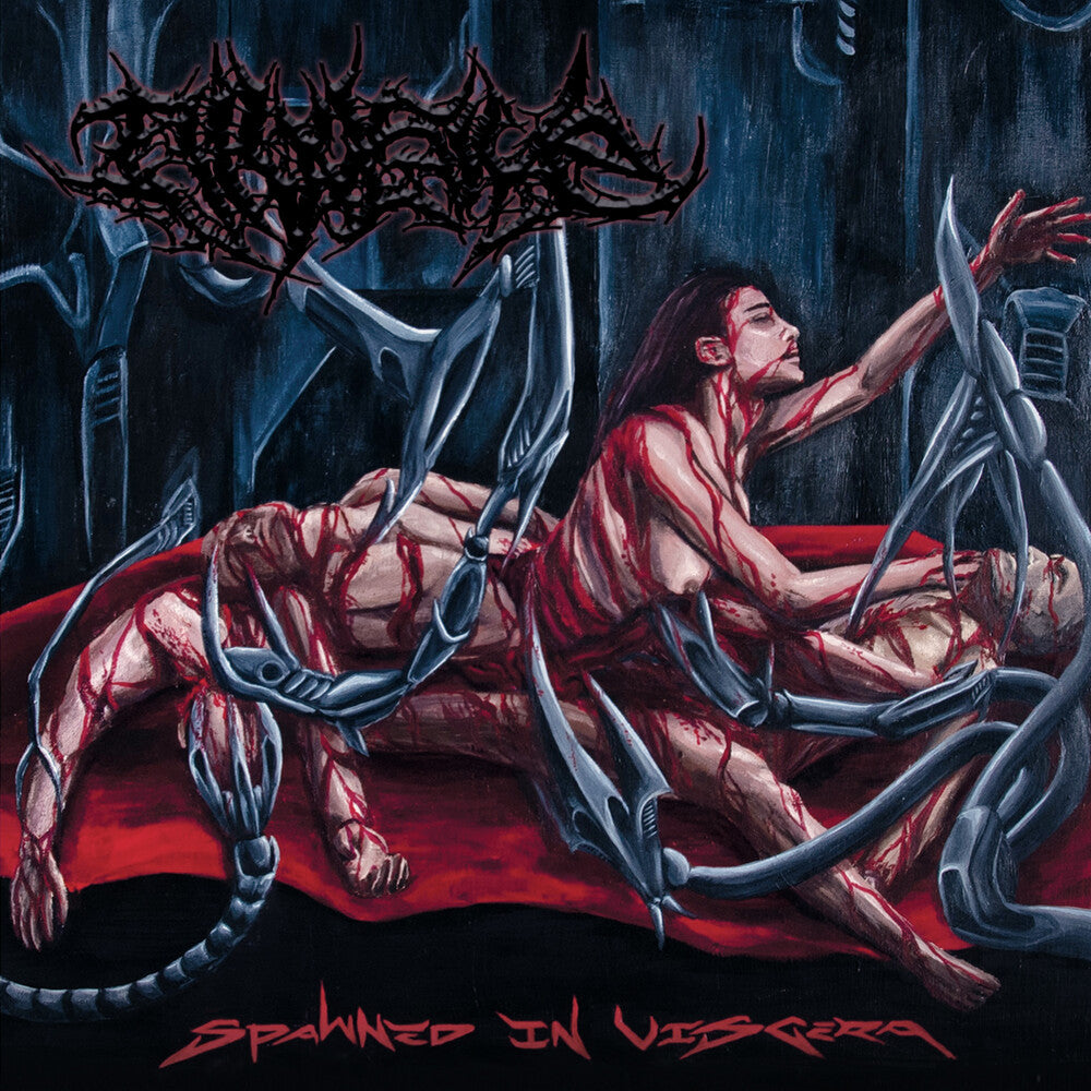 the album cover for Divulsive - Spawned in Viscera