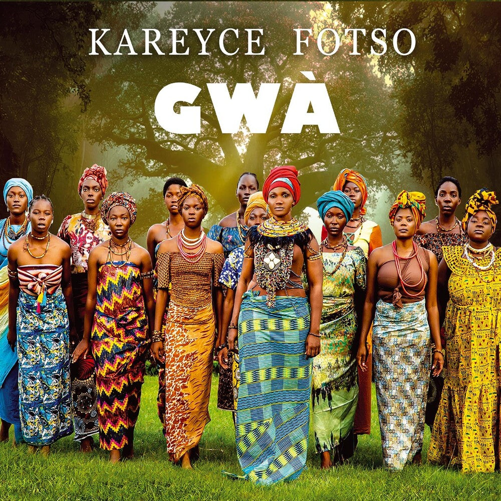 the album cover for Kareyce Fotso - Gwa