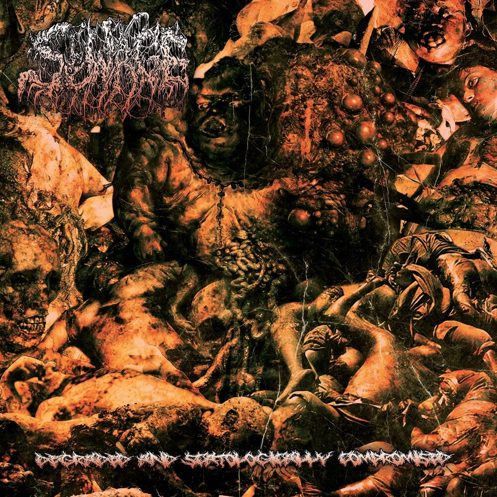 the album cover for Sewage - Degraded & Scatologically Compromised