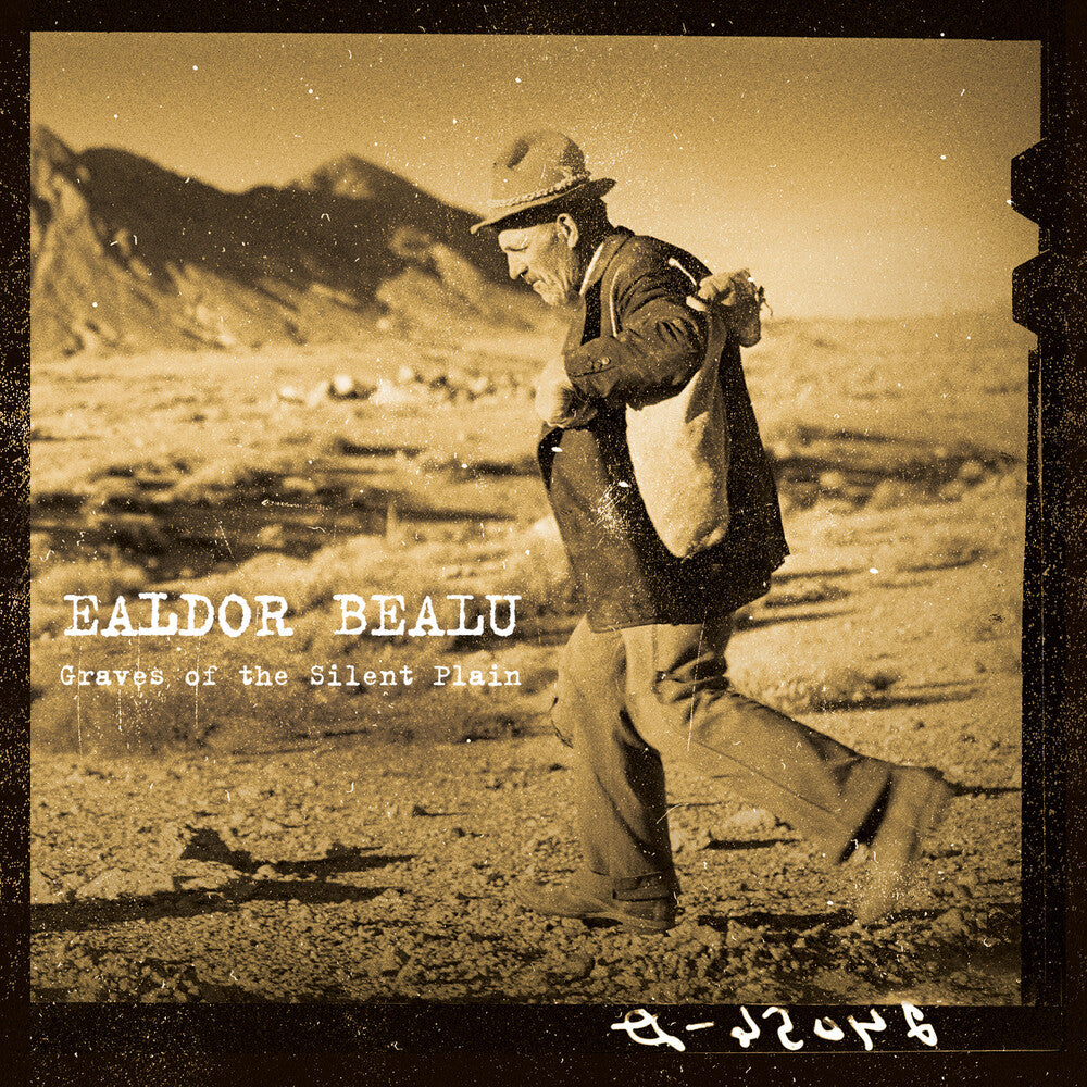 the album cover for Ealdor Bealu - Graves of the Silent Plain (lavender Marbled Vinyl)