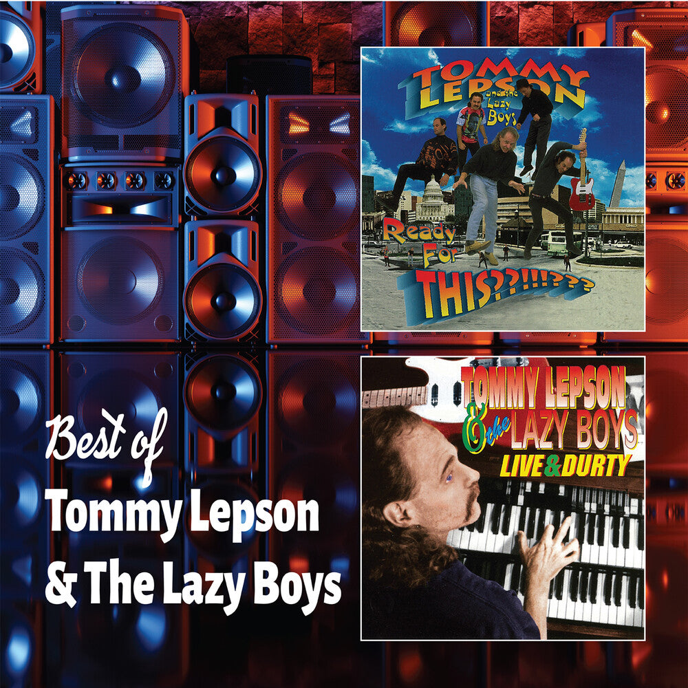 the album cover for Tommy & the Lazy Boys Lepson - Best of (2cd)