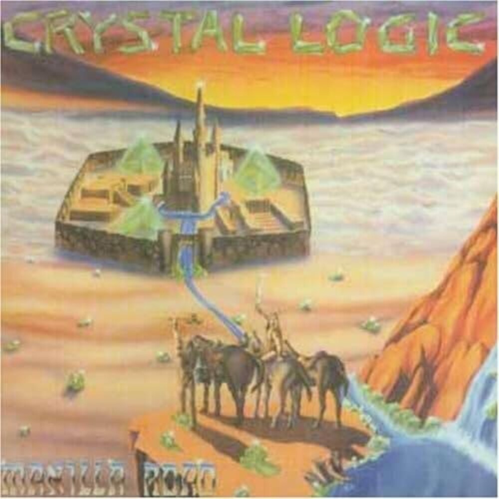 the album cover for Manilla Road - Crystal Logic