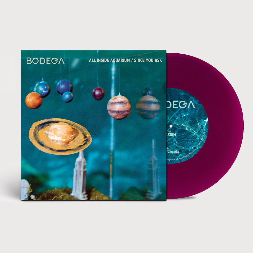 the album cover for Bodega - All Inside Aquarium