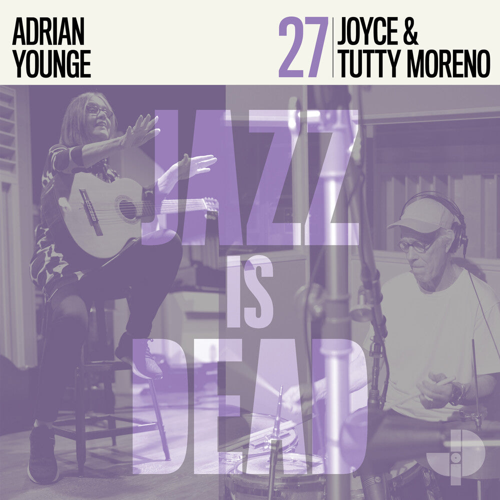 the album cover for Tutty Moreno & Adrian Younge Joyce - Joyce E Tutty Moreno Jid027 (translucent Violet Vinyl)