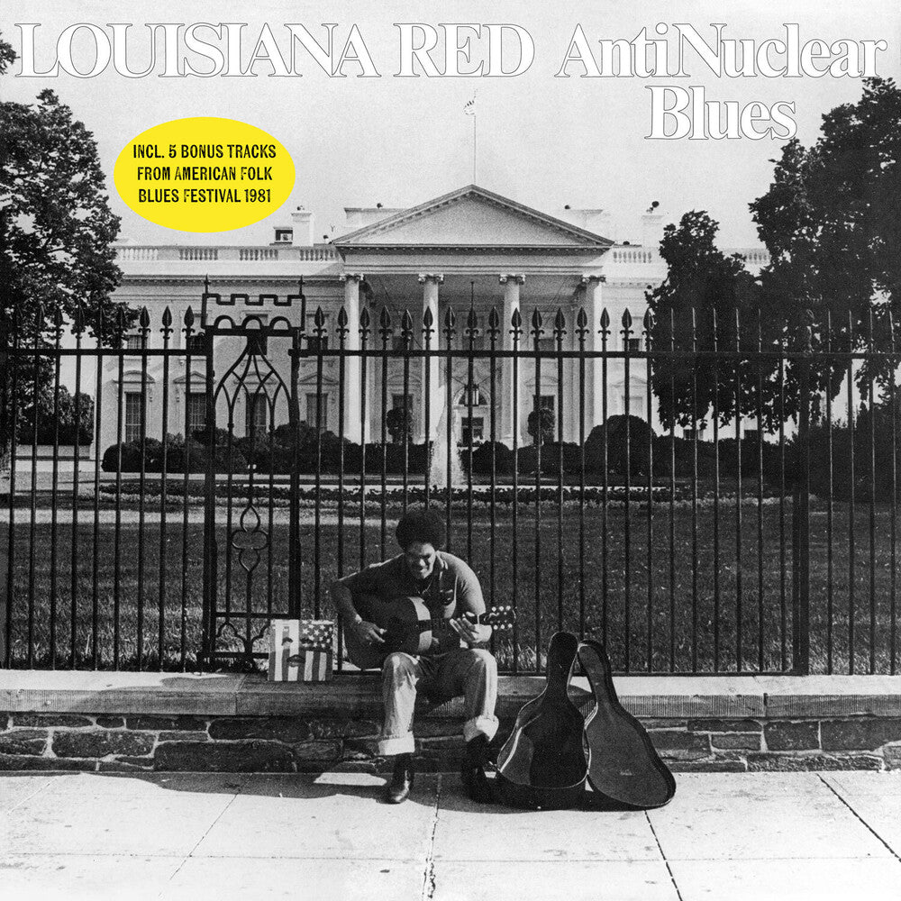 the album cover for Louisiana Red - Antinuclear Blues