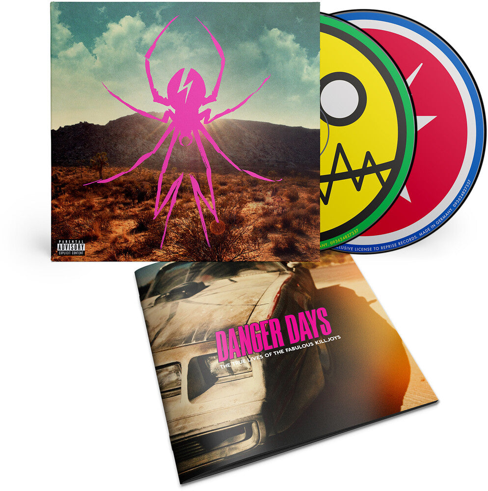 the album cover for My Chemical Romance - Danger Days: The True Lives of the Fabulous Killjoys - Deluxe Edition
