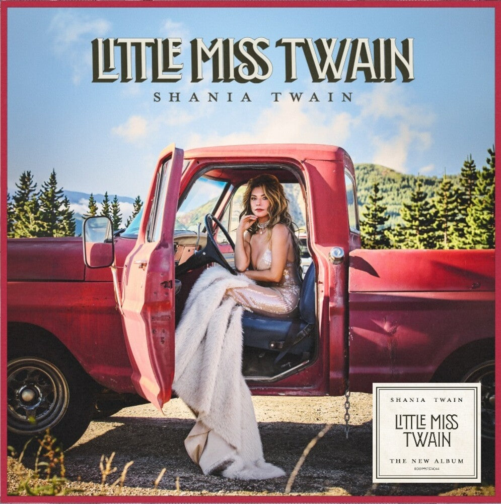 the album cover for Shania Twain - Little Miss Twain