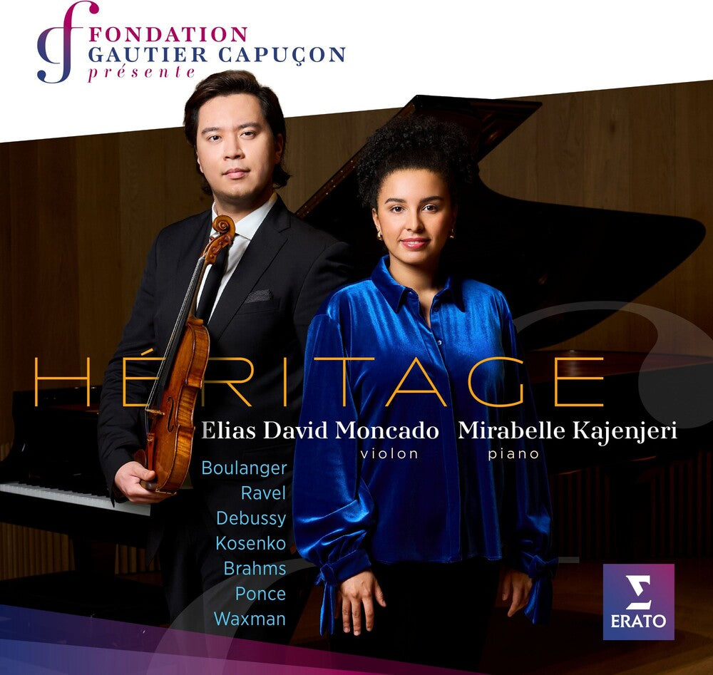 the album cover for Moncado, Elias / Moncado, David - Heritage (Fondation Gautier Capucon 2026)
