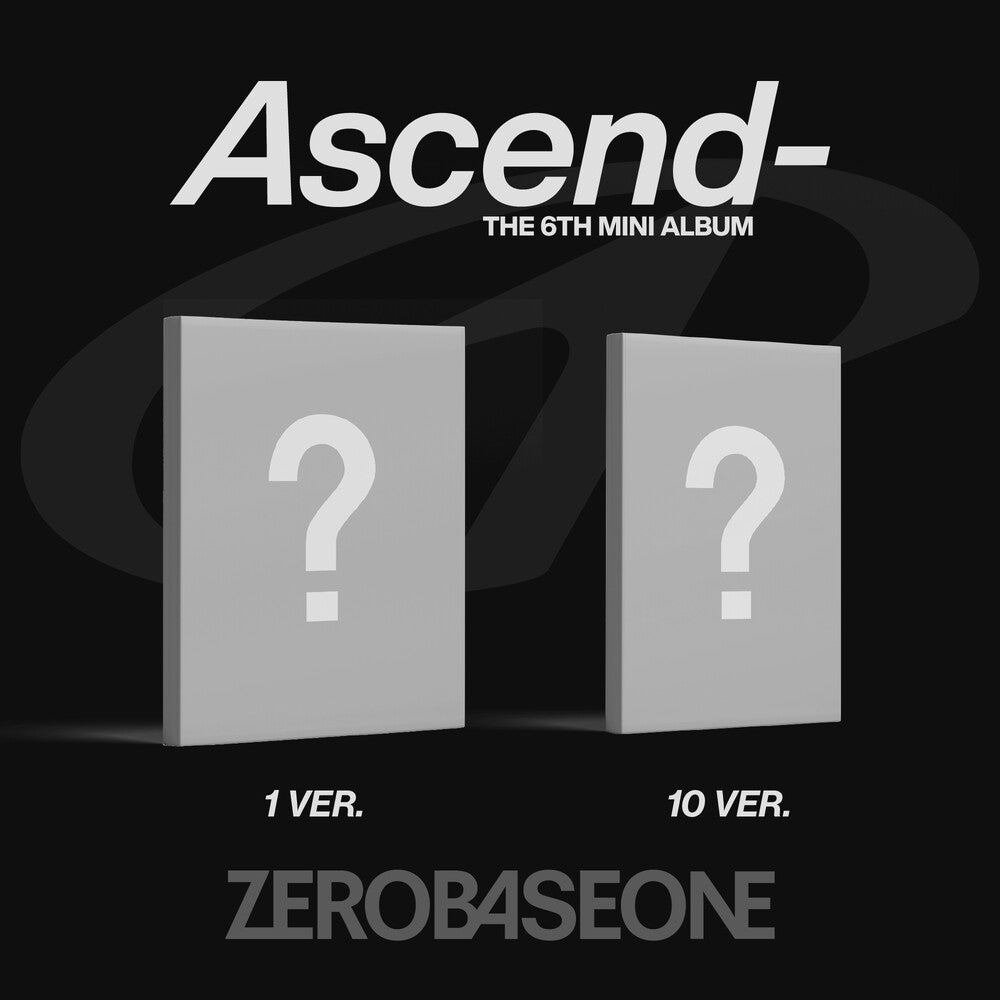 the album cover for Zerobaseone - Ascend- (1 Ver. & 10 Ver.)