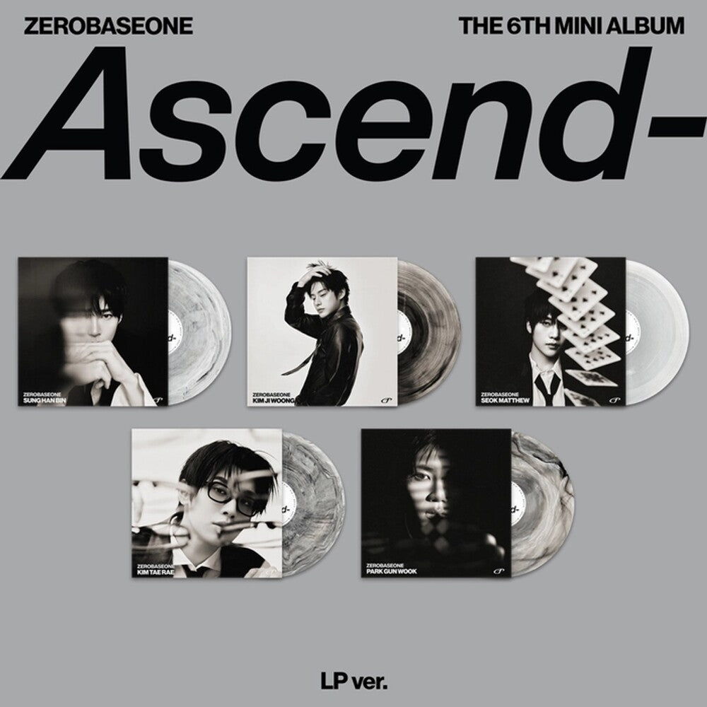 the album cover for Zerobaseone - Ascend-