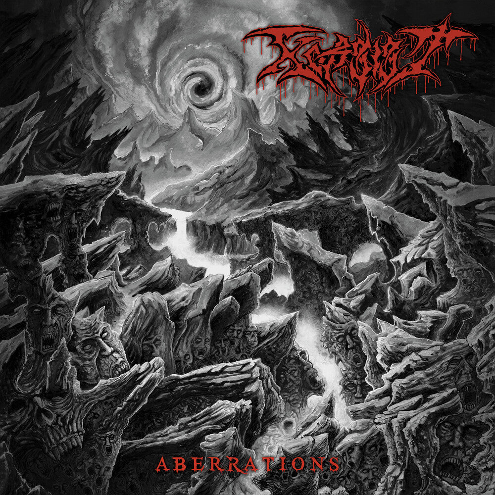 the album cover for Xorsist - Aberrations
