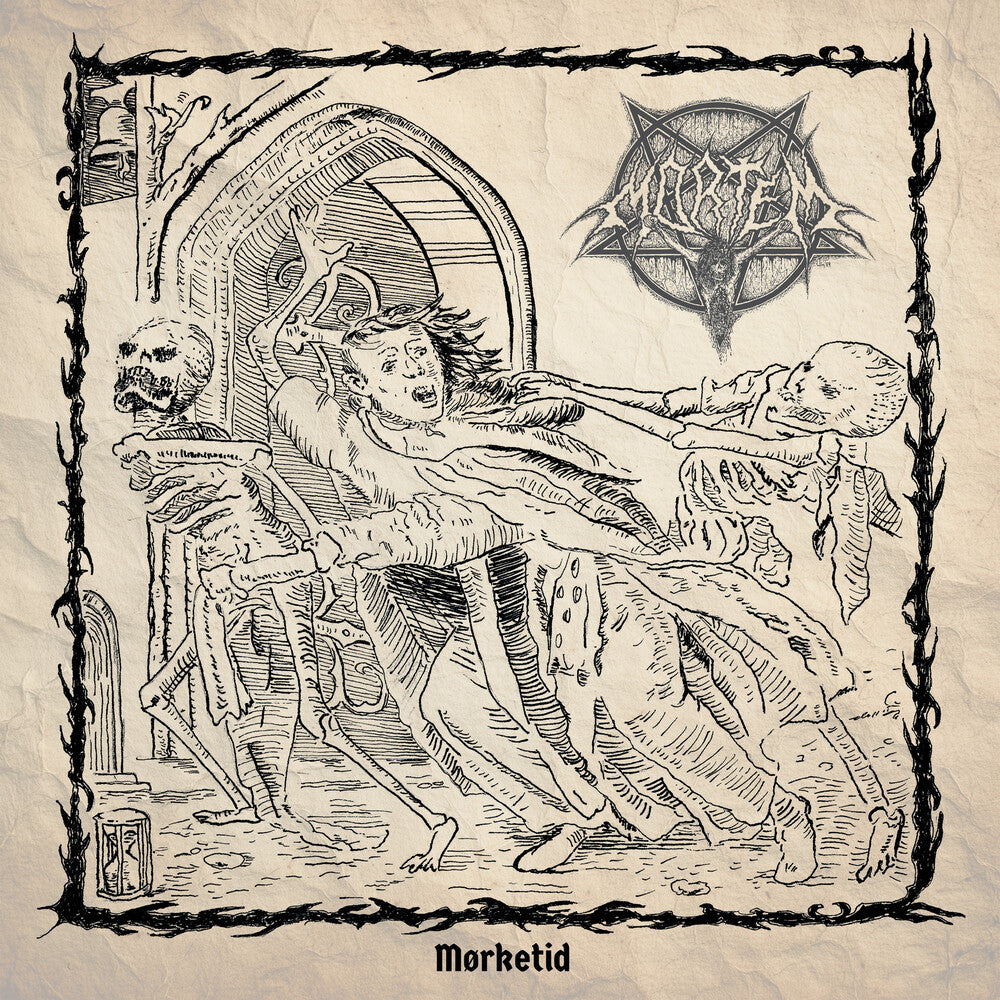 the album cover for Mortem - Morketid