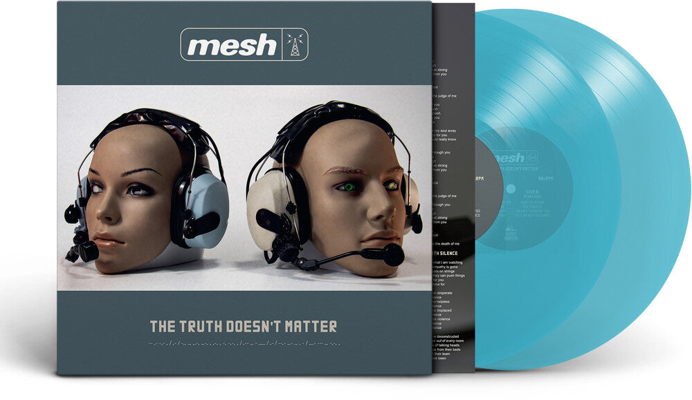 the album cover for Mesh - The Truth Doesn't Matter