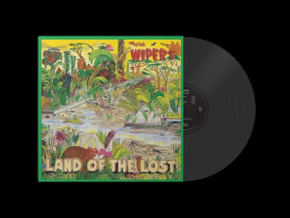 the album cover for Wipers - "land of the Lost "