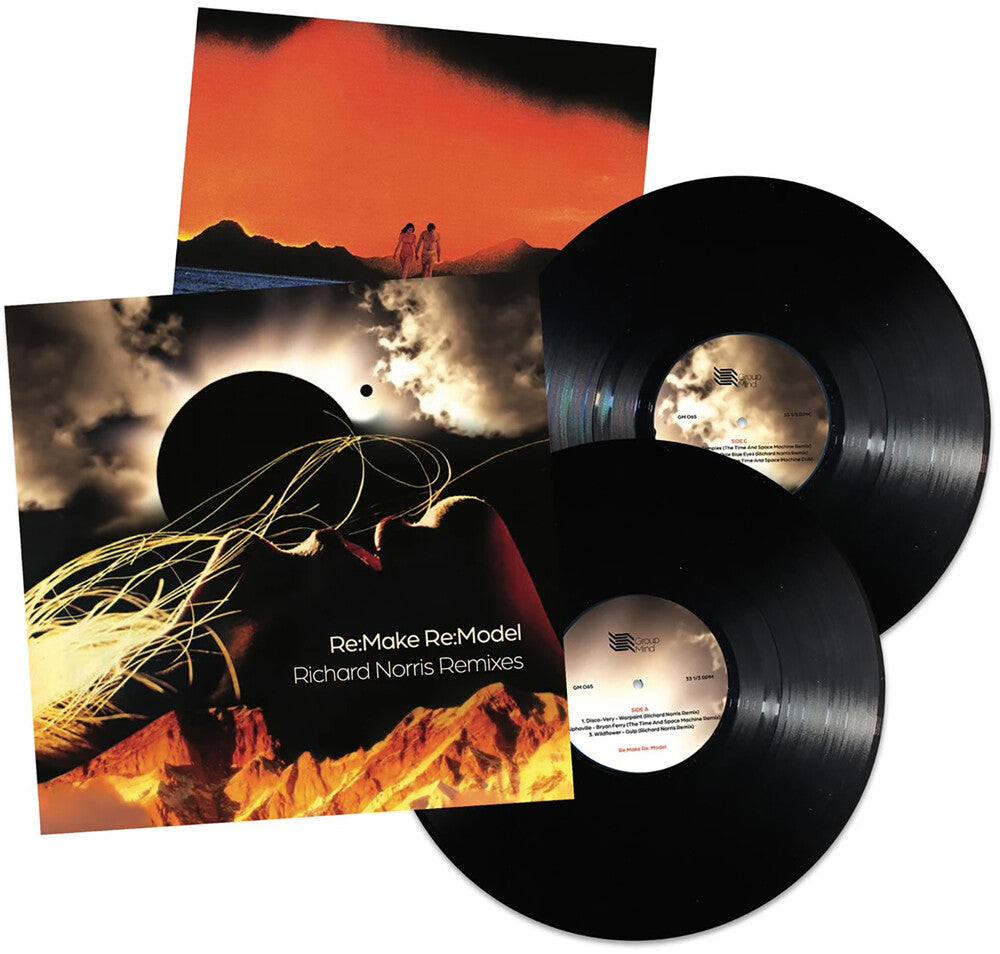 the album cover for Richard Norris - Re-Make: Re-Model (Richard Norris Remixes) (Blk)