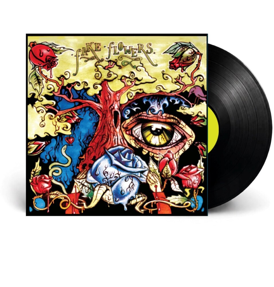 the album cover for Ceschi - Fake Flowers