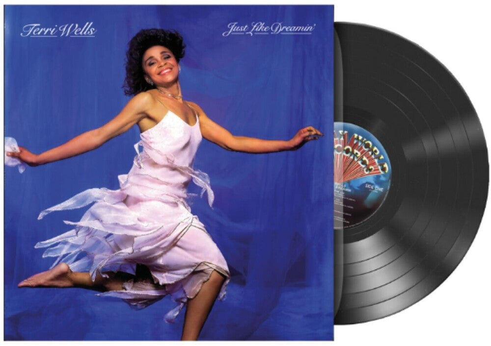 the album cover for Terri Wells - Just Like Dreamin'