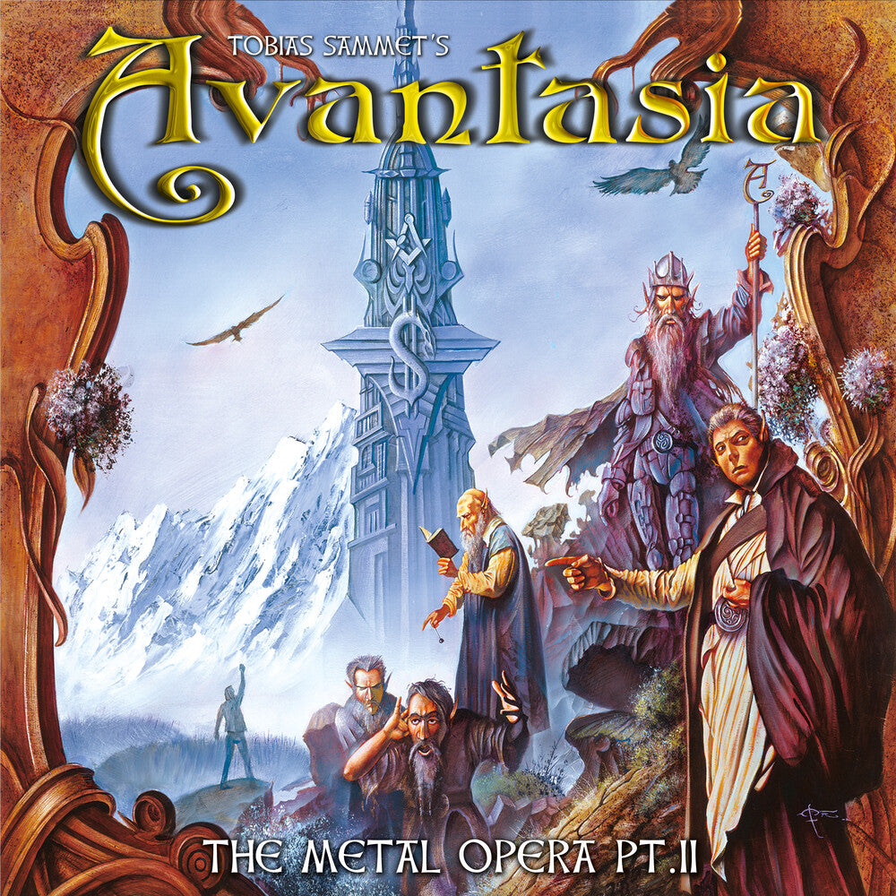 the album cover for Avantasia - Metal Opera Pt Ii (edited) (25 Years Edition/2lp/color Vinyl/180g)