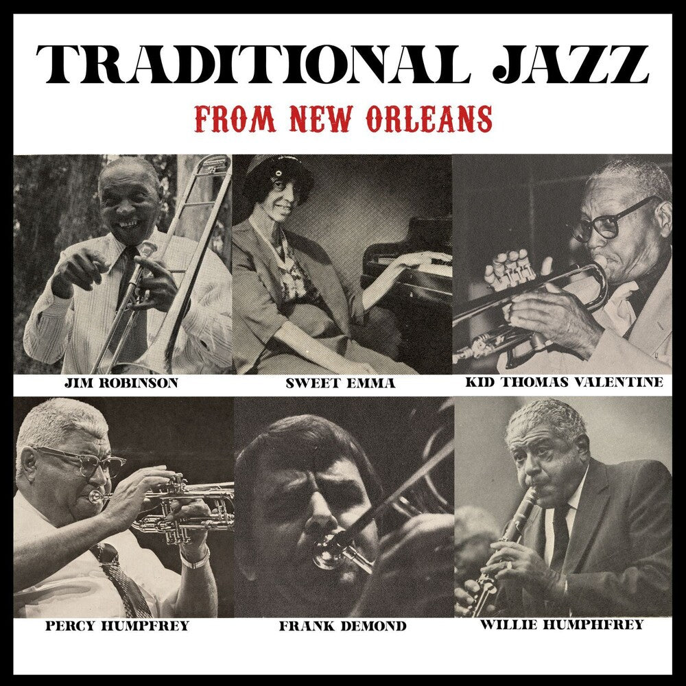 the album cover for Traditional Jazz From New Orleans / Various - Traditional Jazz From New Orleans / Various