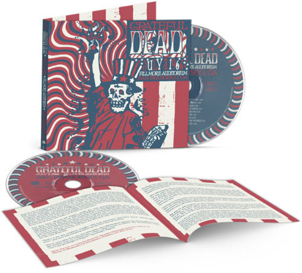 the album cover for Grateful Dead - Fillmore Auditorium, San Francisco, CA (7/3/66) (Live)
