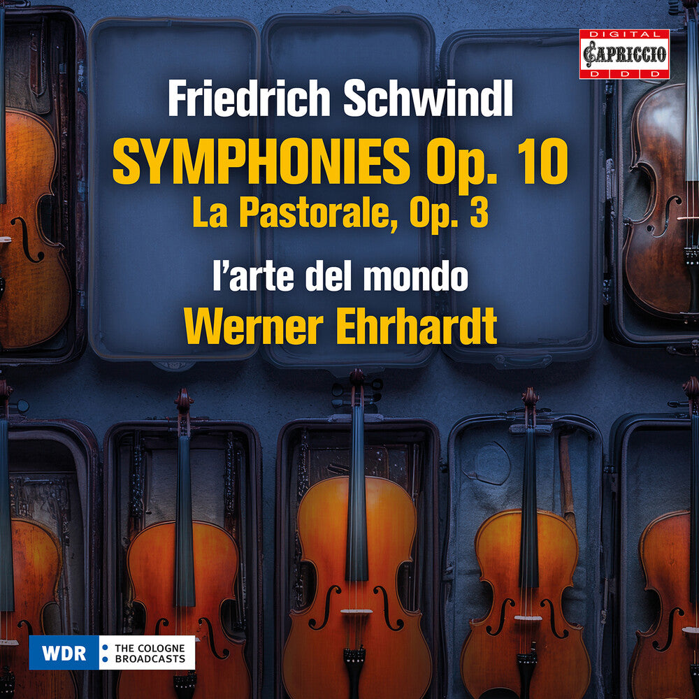 the album cover for L'arte Del Mondo - Friedrich Schwindl: Syms